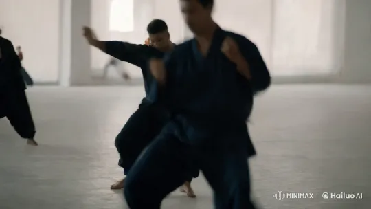 Martial Arts Mastery: Precision and Power in Slow-Motion – AI Generated Video | Hailuo AI