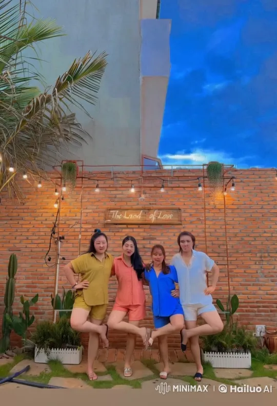 Playful Kung Fu Display Against 'Land Of Love' Wall – AI Generated Video | Hailuo AI
