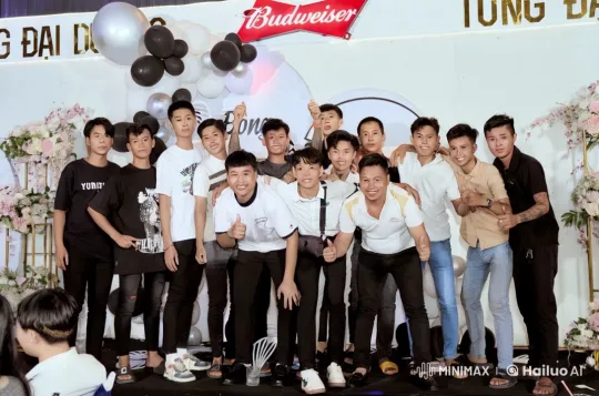 Young Men Celebrate, Then Engage in Martial Arts Fight – AI Generated Video | Hailuo AI