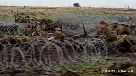 War I: Dynamic Tracking of Soldiers Amidst Desolation – AI Generated Video | Hailuo AI