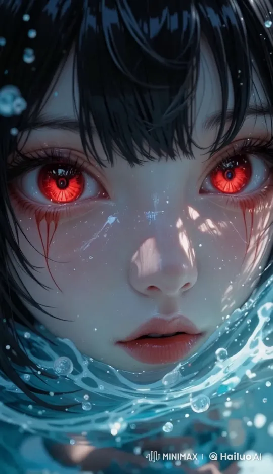 Tranquil Underwater Serenity with Gentle Bubbles and Marine Life – AI Generated Video | Hailuo AI