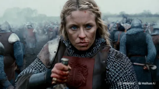 Determined Female Warrior on a Medieval Battlefield – AI Generated Video | Hailuo AI
