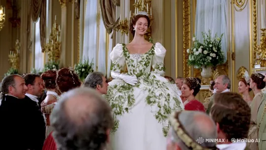 Princess Helene's Grand Entrance at the Ball – AI Generated Video | Hailuo AI