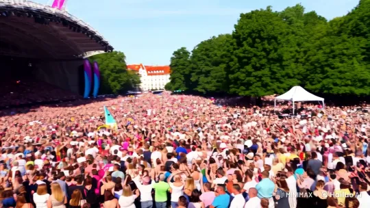 Tallinn Festival: A Swift Pan and Dramatic Zoom-In – AI Generated Video | Hailuo AI