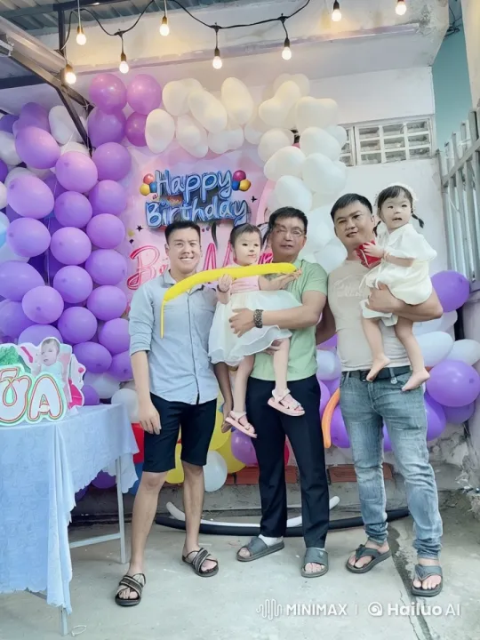 Vibrant Birthday Party with Playful Kung Fu Display – AI Generated Video | Hailuo AI