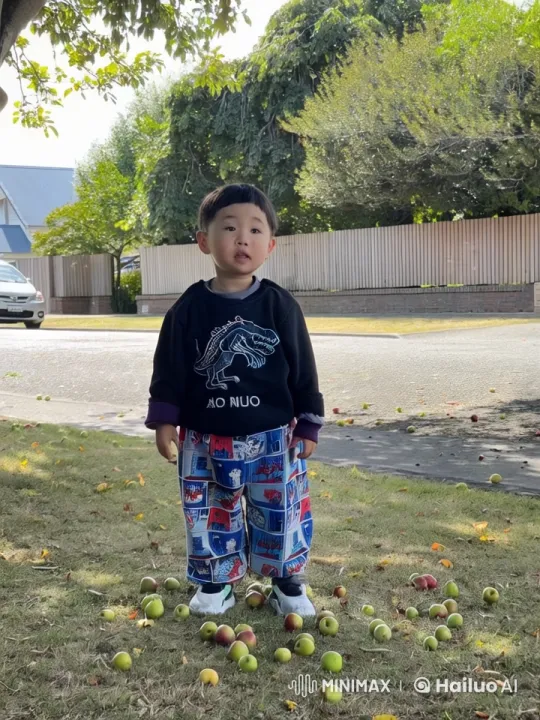 Boy Enjoys Fireworks Under Tree in Suburban Setting – AI Generated Video | Hailuo AI