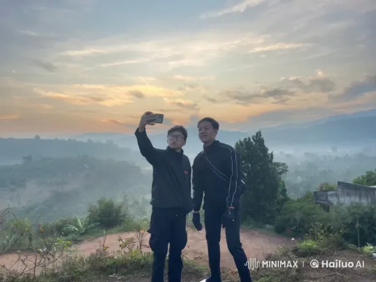 Kung Fu Practitioners Perform in Foggy Valley Scenery – AI Generated Video | Hailuo AI