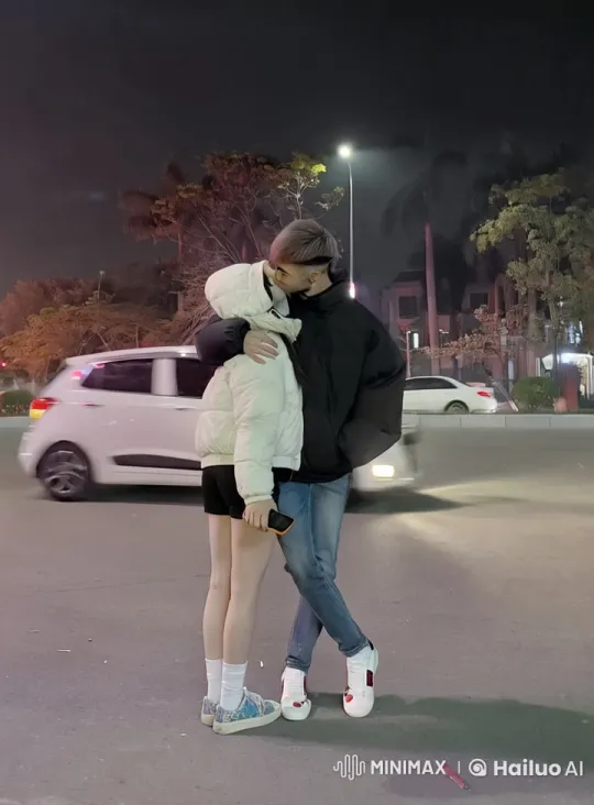Nighttime Street Fight: Dynamic and Intense Altercation – AI Generated Video | Hailuo AI