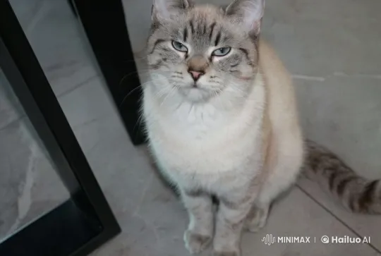 Magical Levitation of a Calm Cat – AI Generated Video | Hailuo AI