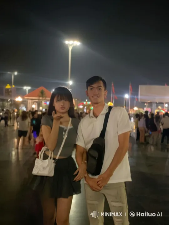 Nighttime Martial Arts Performance at Outdoor Gathering – AI Generated Video | Hailuo AI