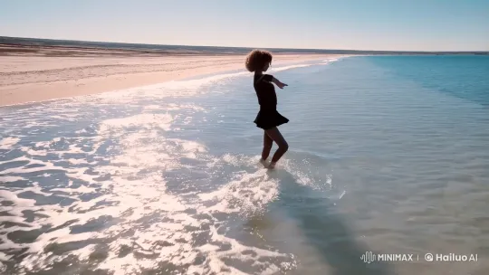 Dancer in Harmony with Nature's Serenity – AI Generated Video | Hailuo AI