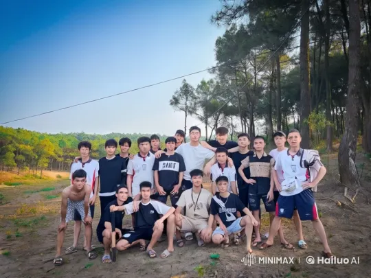 Young Men Practicing Martial Arts in Forest Clearing – AI Generated Video | Hailuo AI