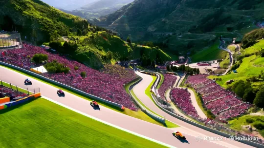 MotoGP Grand Prix in Andorra: Thrilling High-Speed Drama – AI Generated Video | Hailuo AI