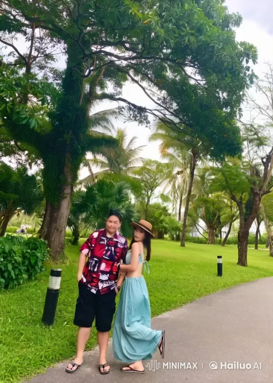 Martial Arts Display in Peaceful Park Setting – AI Generated Video | Hailuo AI