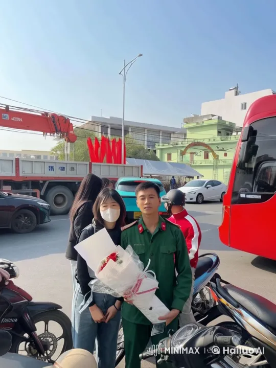 Military Man Showcases Martial Arts in Bustling Street Scene – AI Generated Video | Hailuo AI
