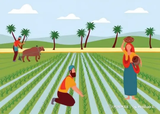 The Harvest of Hard Work: Farmers' Triumph Over Adversity – AI Generated Video | Hailuo AI