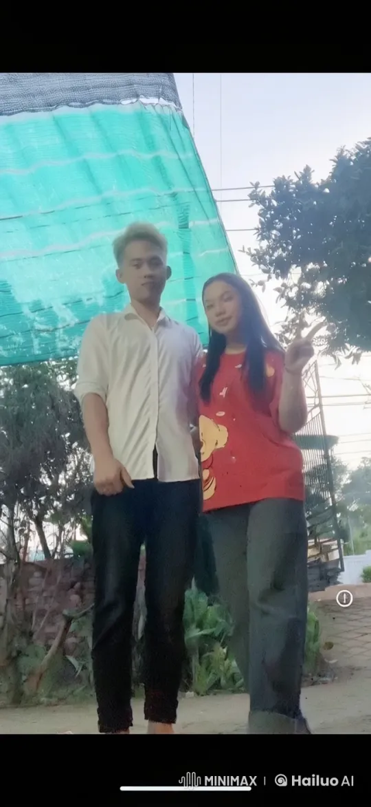 Young Couple Practicing Intense Kung Fu in Nature – AI Generated Video | Hailuo AI