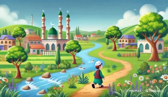 Peaceful Village Life with Abdullah – AI Generated Video | Hailuo AI