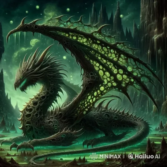 Toxic Dragon in a Wasteland: Live2D Animation – AI Generated Video | Hailuo AI