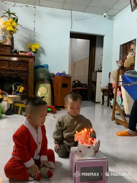 Toddlers in Festive Kung Fu Battle – AI Generated Video | Hailuo AI