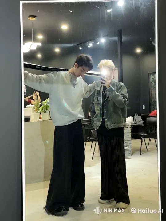 Dynamic Kung Fu Display by Two Friends – AI Generated Video | Hailuo AI