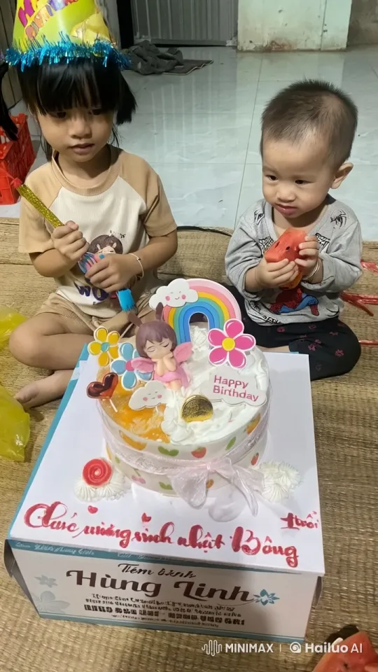 Kids Celebrate Birthday with Playful Kungfu Display – AI Generated Video | Hailuo AI