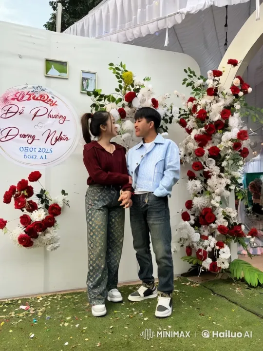 Couple's Energetic Martial Arts Fight in Wedding-Themed Setting – AI Generated Video | Hailuo AI