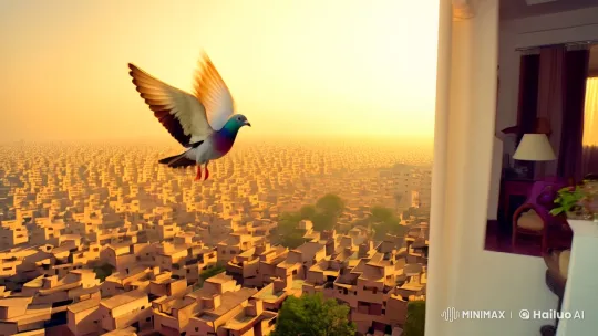 Imran Khan Releases Pigeon: A Tale of Fear and Flight – AI Generated Video | Hailuo AI