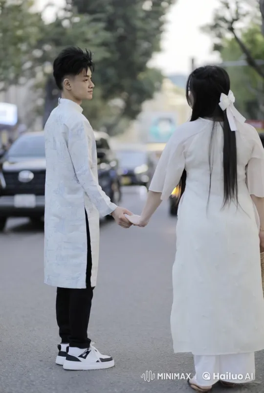 Couple Practicing Kungfu in Urban Setting – AI Generated Video | Hailuo AI
