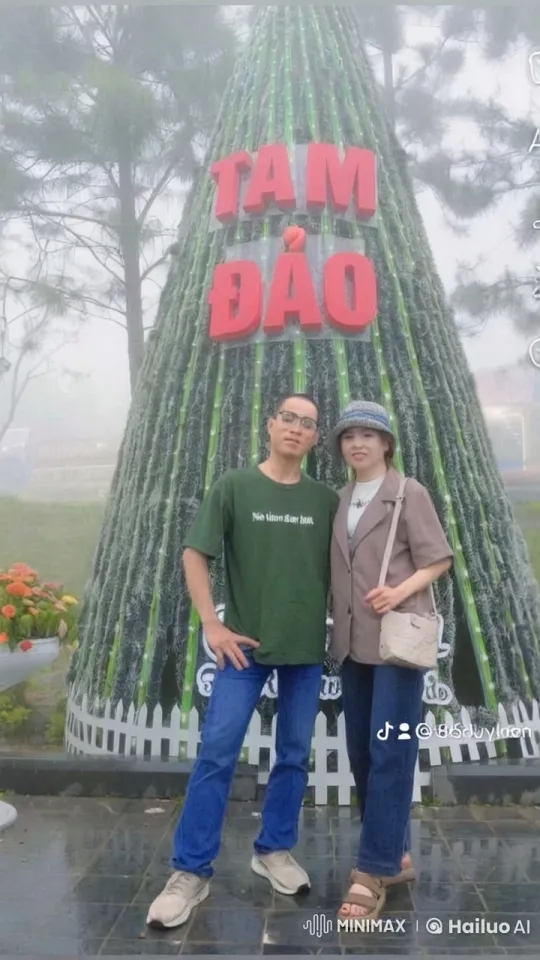 Couple Performs Synchronized Kungfu in Misty Tam Dao – AI Generated Video | Hailuo AI