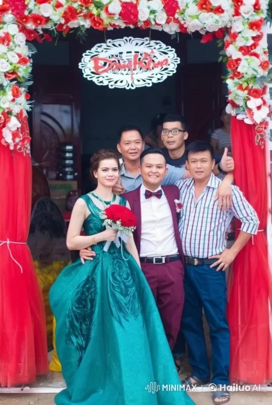 Wedding Celebration Blends with Martial Arts – AI Generated Video | Hailuo AI