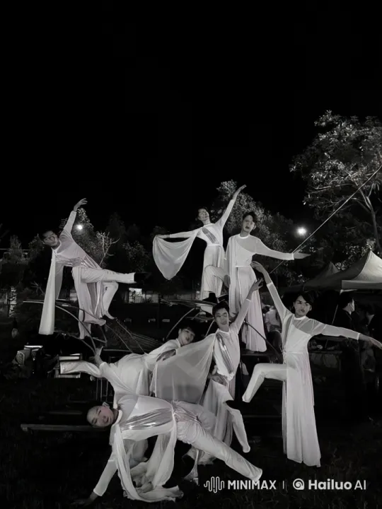 Elegant Kung Fu Performance Showcases Artistry and Coordination – AI Generated Video | Hailuo AI