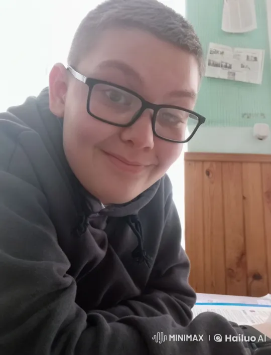 Person Studying with Warm Light and Accidental Milk Drizzle – AI Generated Video | Hailuo AI