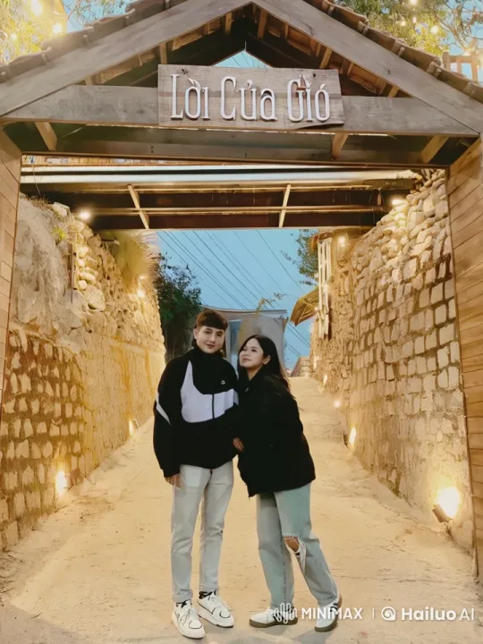 Evening Romance at Lối Cửa Gió – AI Generated Video | Hailuo AI