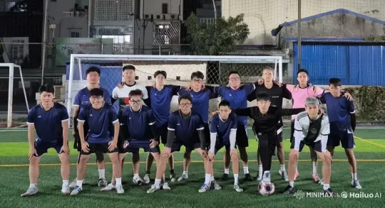 Nighttime Football Field Kungfu Training – AI Generated Video | Hailuo AI