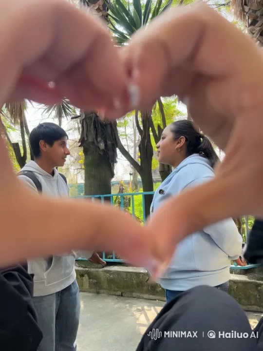 Young Couple Shares Intimate Kiss in Nature – AI Generated Video | Hailuo AI