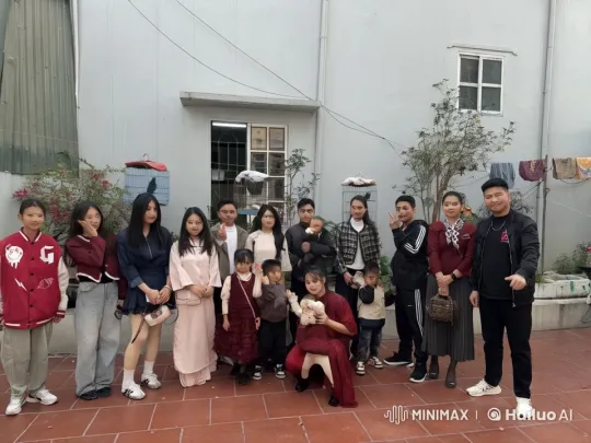 Multicultural Group Practicing Kung Fu in Front of Building – AI Generated Video | Hailuo AI