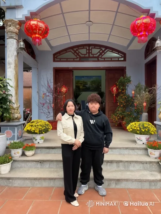 Festive Martial Arts Display on Decorated Steps – AI Generated Video | Hailuo AI