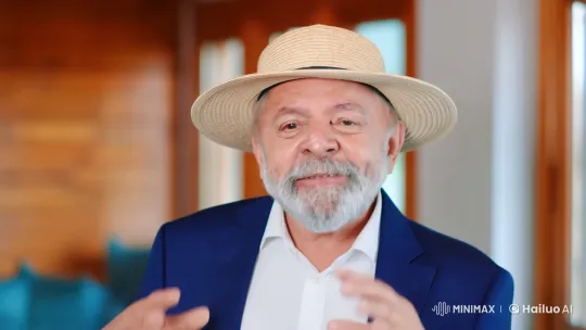 Older Man Discusses Politics and Food with Sincerity – AI Generated Video | Hailuo AI