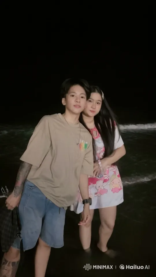 Nighttime Beach Kung Fu Sparring Session – AI Generated Video | Hailuo AI