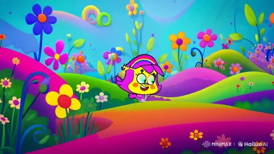 Vibrant Cartoon Adventure with Whimsical Camera Work – AI Generated Video | Hailuo AI