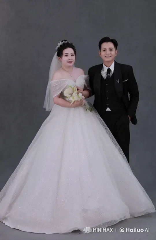 Wedding Attire Martial Arts Battle – AI Generated Video | Hailuo AI