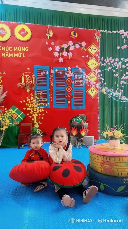 Vietnamese New Year Celebration with Playful Kung Fu Children – AI Generated Video | Hailuo AI