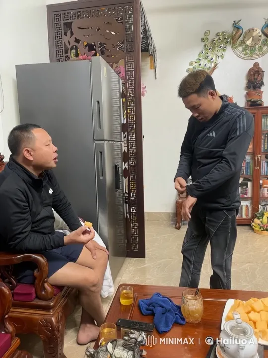 Kung Fu Demonstration in a Cozy Room Setting – AI Generated Video | Hailuo AI