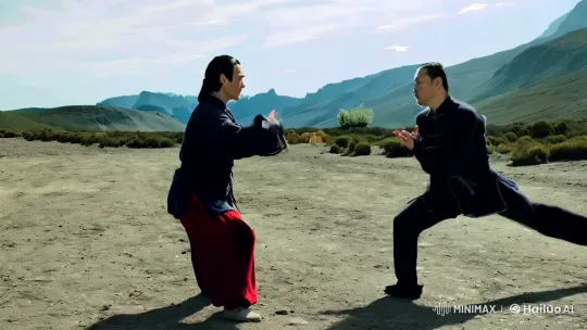 Dynamic Kung Fu Combat and Aerial Battles – AI Generated Video | Hailuo AI