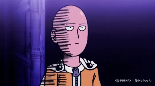 One Punch Man: Saitama Eats a Burger – AI Generated Video | Hailuo AI