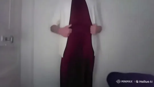 French Intern Showcases Stylish Outfit in Live2D Video – AI Generated Video | Hailuo AI