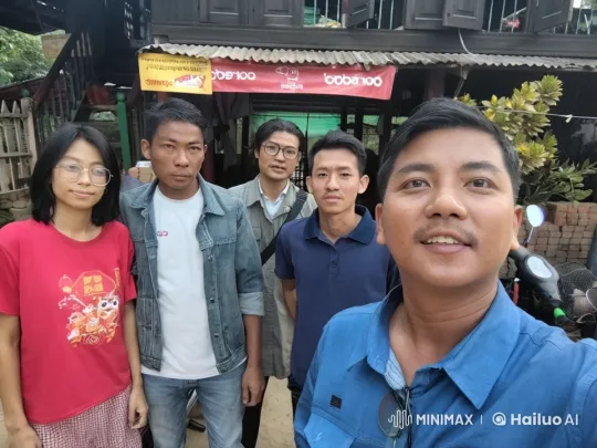 Friends Practice Kungfu in Front of Traditional House – AI Generated Video | Hailuo AI