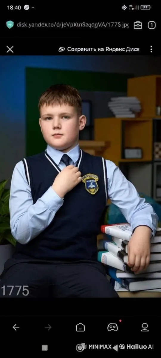 Boy Reacts with Fear to Unexpected Forks in Classroom – AI Generated Video | Hailuo AI