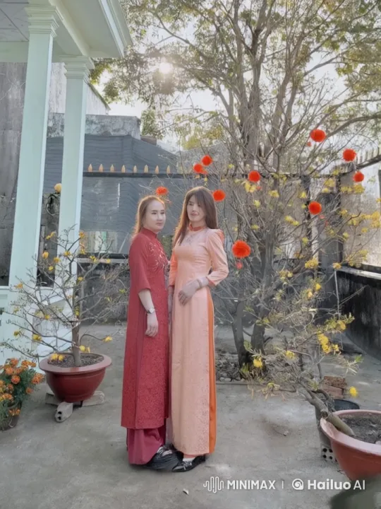 Traditional Attired Women Display Kung Fu Skills in Garden – AI Generated Video | Hailuo AI